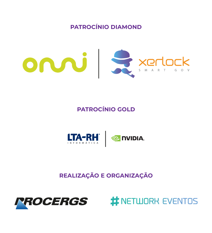 Lista de patrocinadores do Evento.